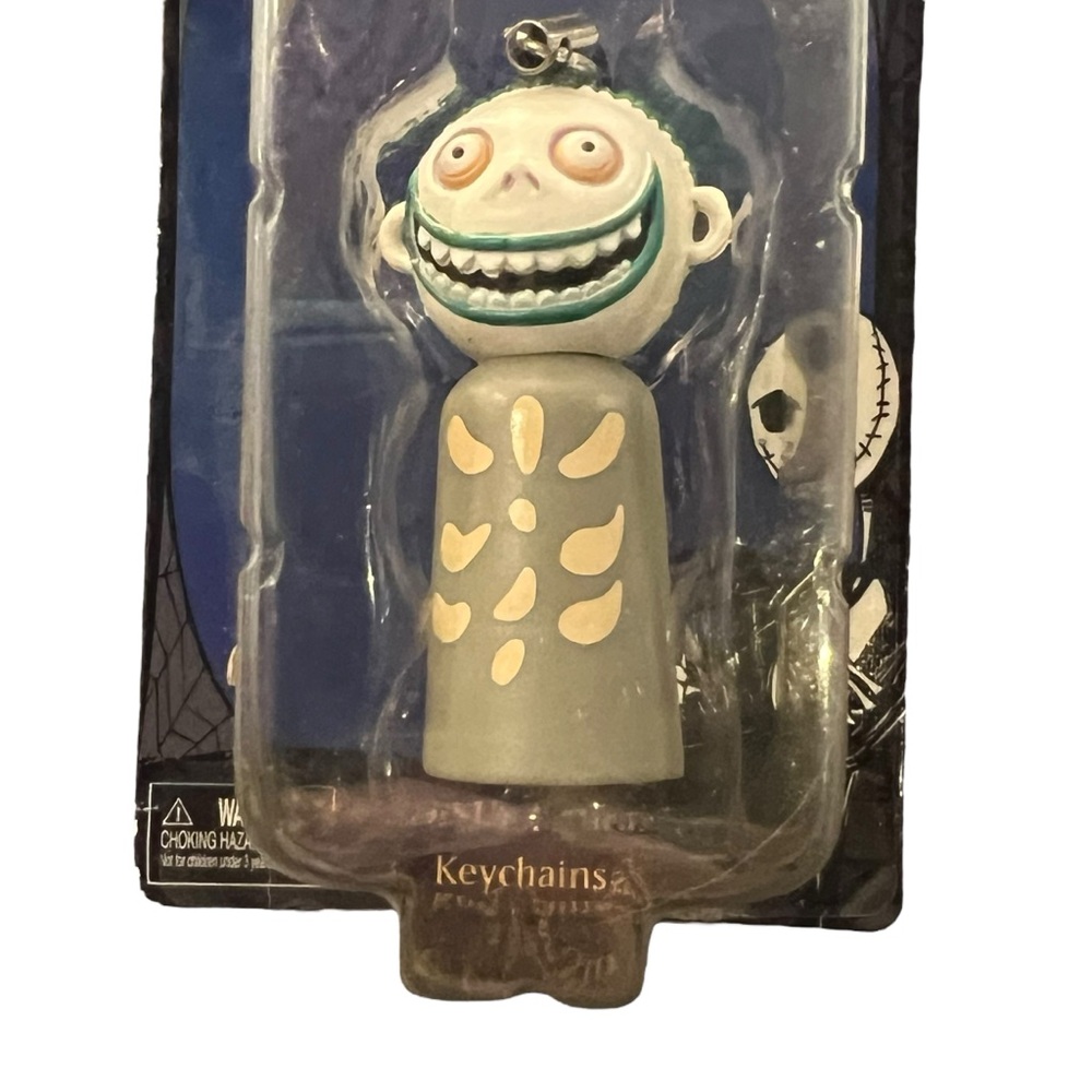BARREL Tim Burton Nightmare‎ Before Christmas NECA Light Up Figural Keychain NEW - Picture 6 of 6